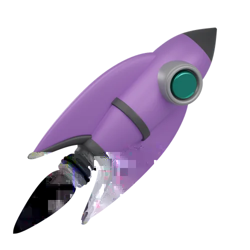 3D Speed Rocket